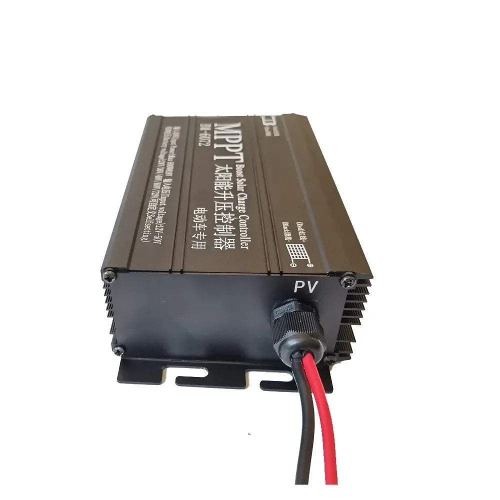 MPPT Solar Boost Controller 600W BM6072 For Household Use 24V 36V 48V 60V 72V Battery System Solar Panel 12-50V Input