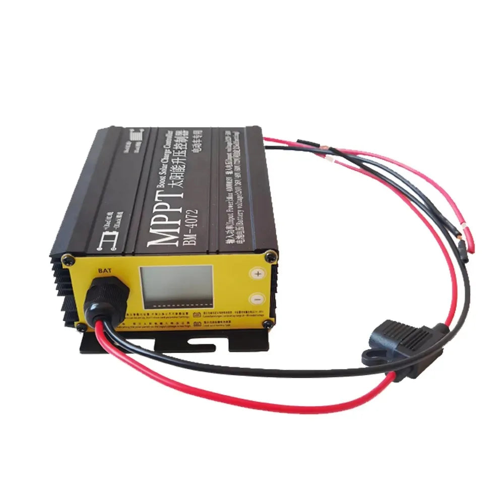 MPPT Solar Boost Controller 600W BM6072 For Household Use 24V 36V 48V 60V 72V Battery System Solar Panel 12-50V Input