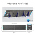 Renogy 200W Portable Solar Panel, IP65 Waterproof Foldable Solar Panel Power Backup, Solar Charger for Power Station RV Camping