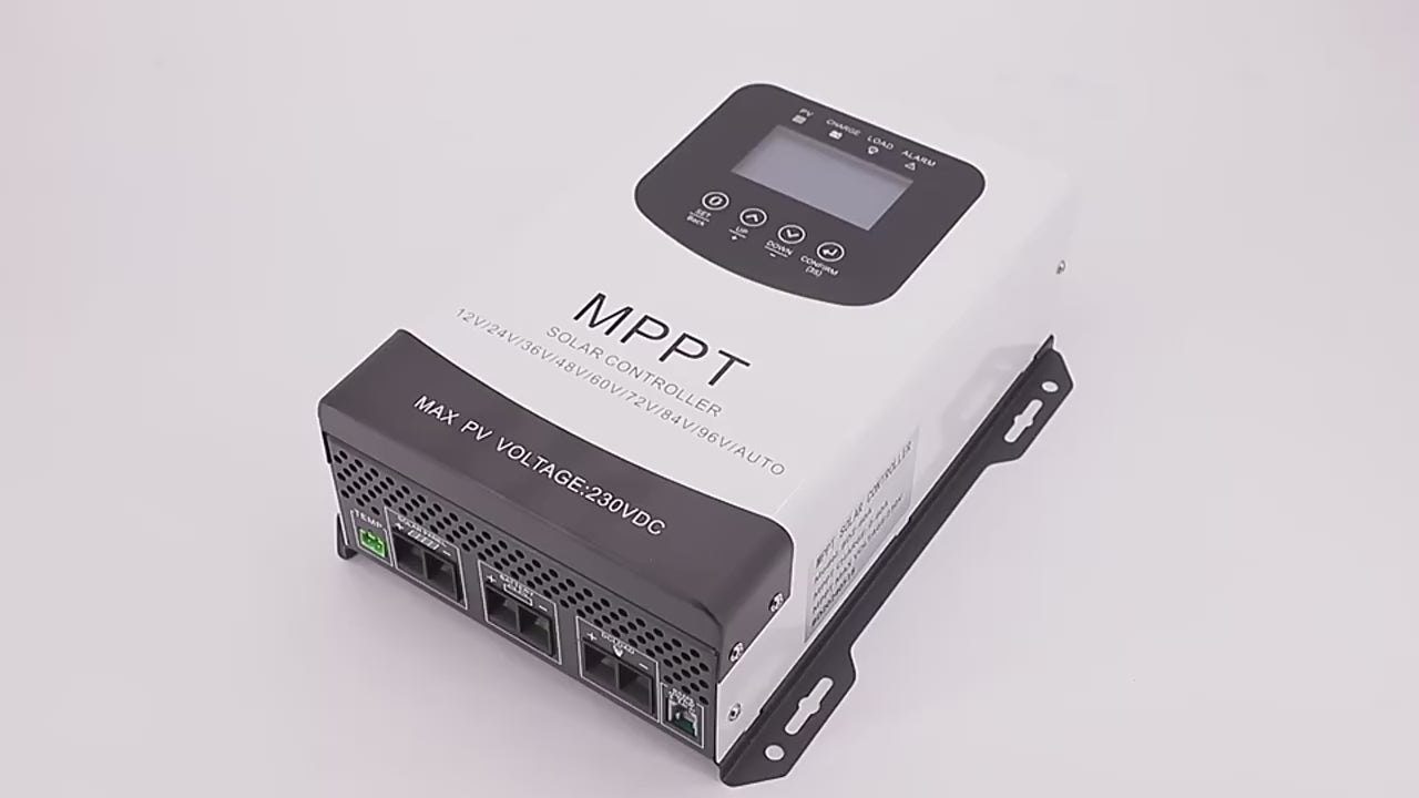 Auto MPPT Solar Charge Controller With 12v-72v 30A-100A 230V RS485 Remote Control 80A 100A PV For 60v 48v 24v 12v Solar Systems
